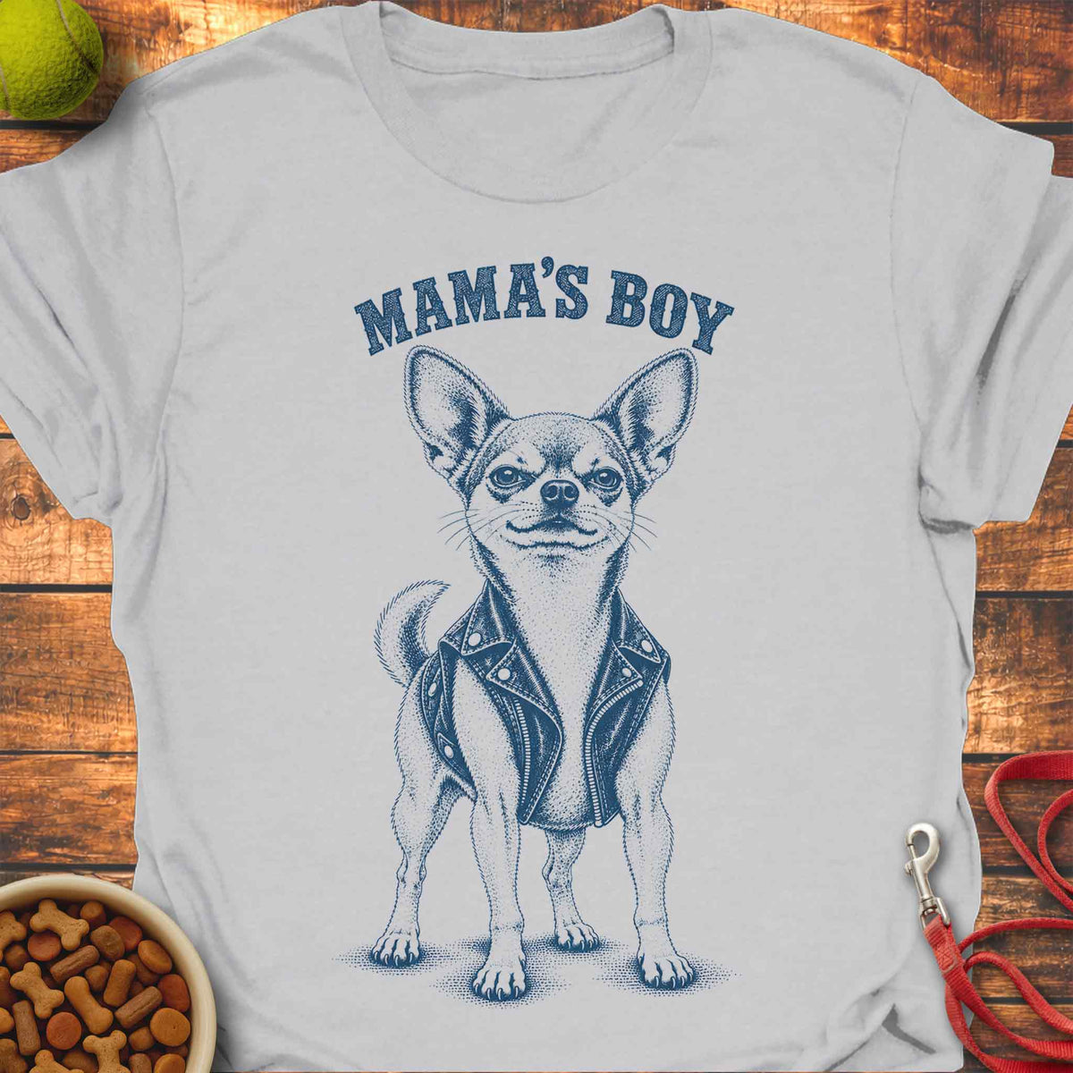 Mama's Boy Chihuahua T-Shirt