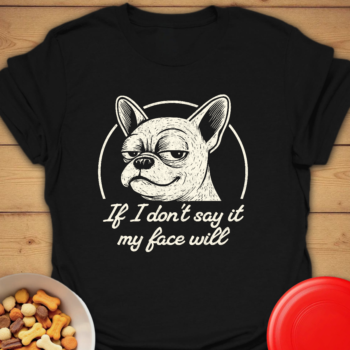 If I don't say it, my face will