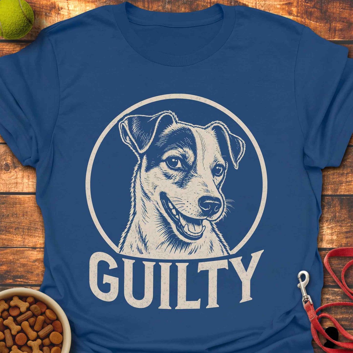 Guilty Jack Russell T-shirt