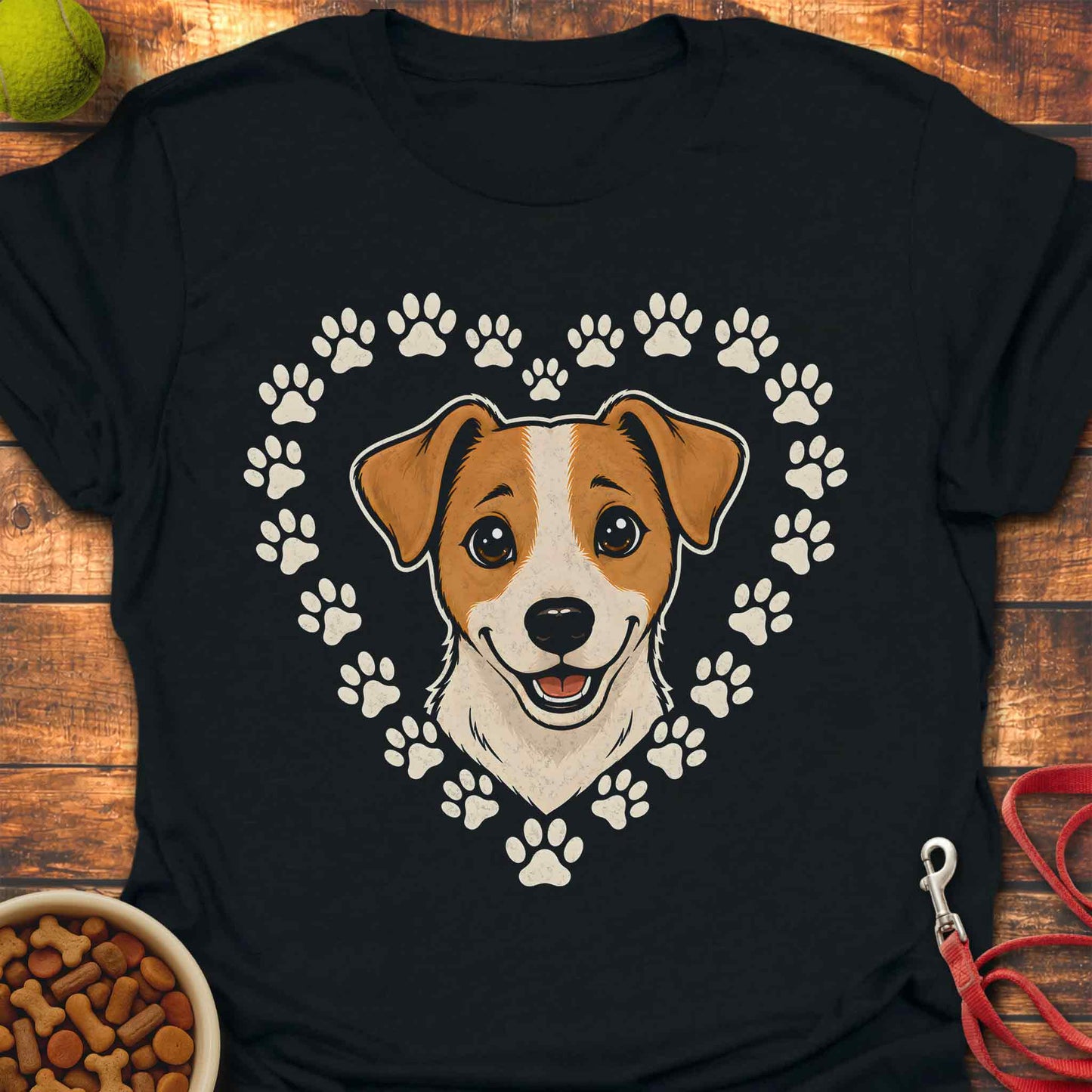 Jack Russell Heart T-shirt