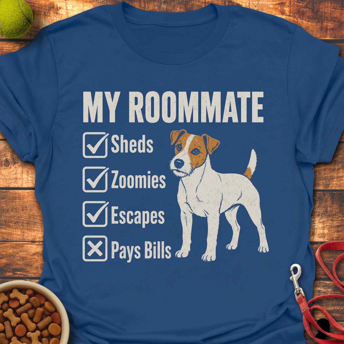 Jack Russell Roommate T-shirt