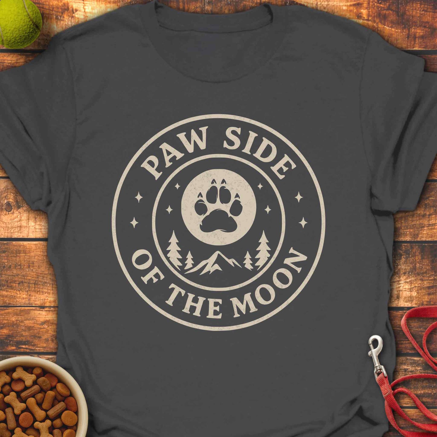 Paw on the Moon