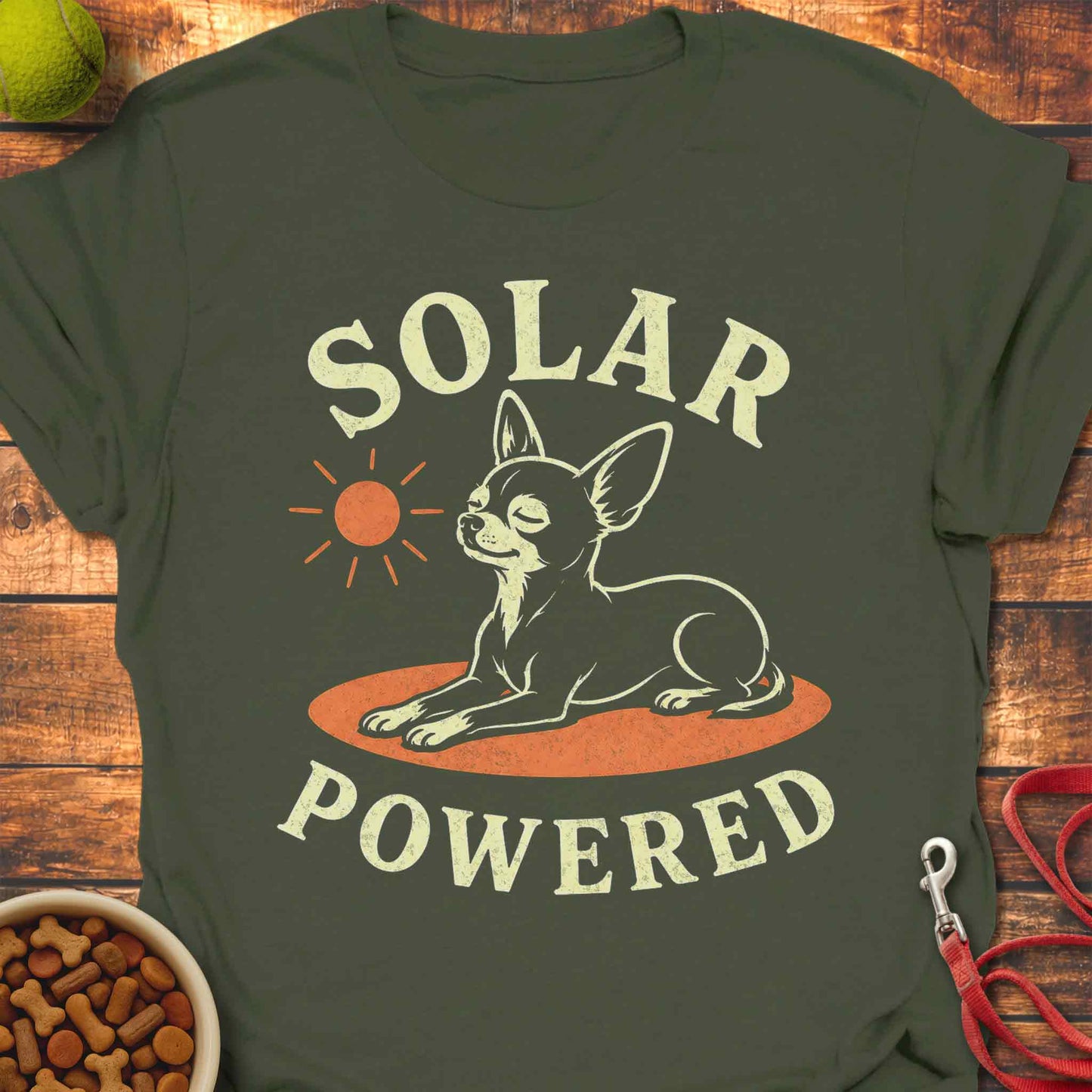 Solar Powered Chihuahua T-Shirt