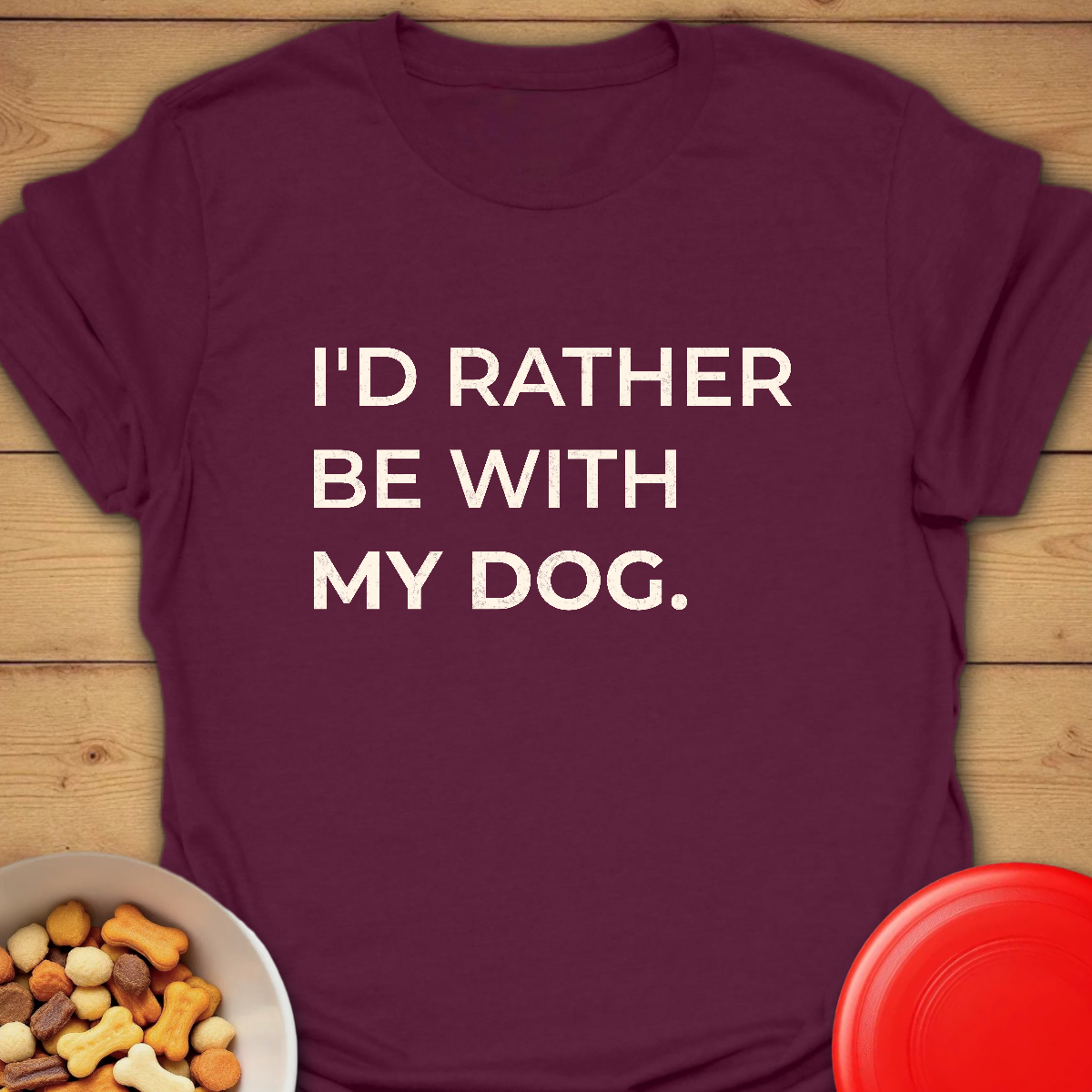I'd rather be with my Dog