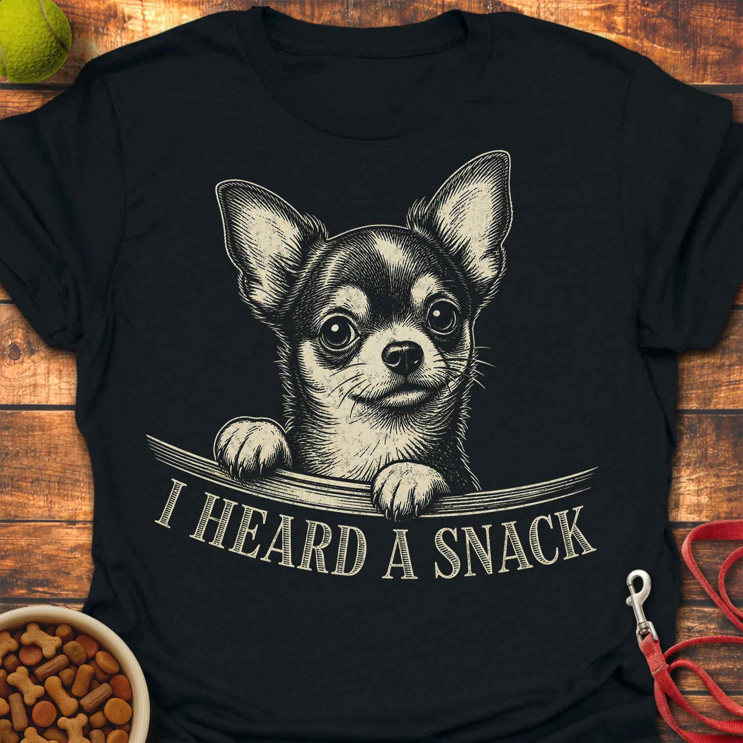 Snack Radar Chihuahua T-Shirt
