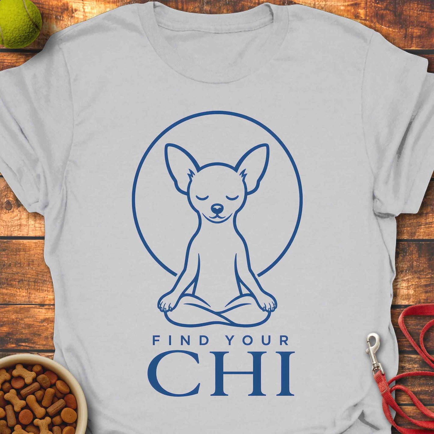 Find Your Chi Yoga Chihuahua T-Shirt