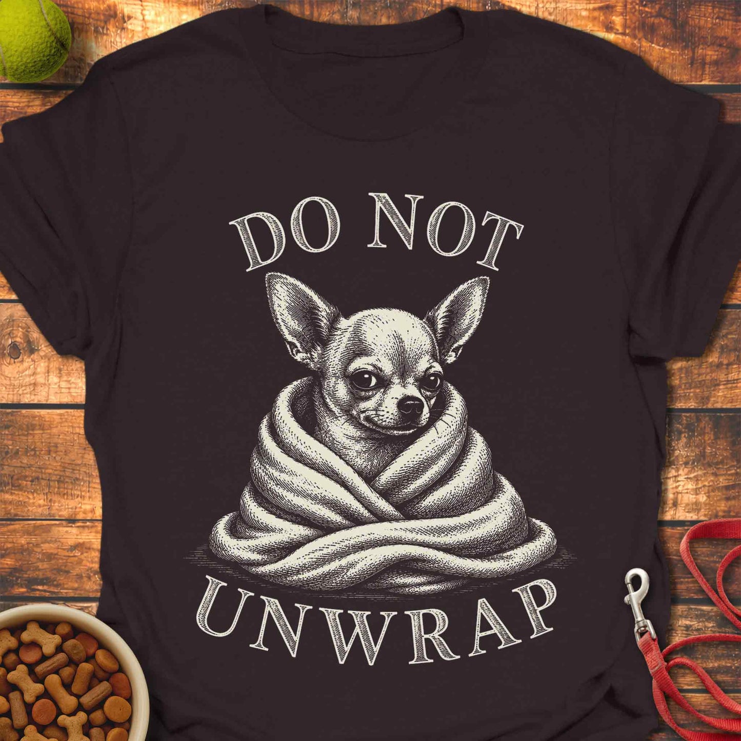 Do Not Unwrap Chihuahua T-Shirt