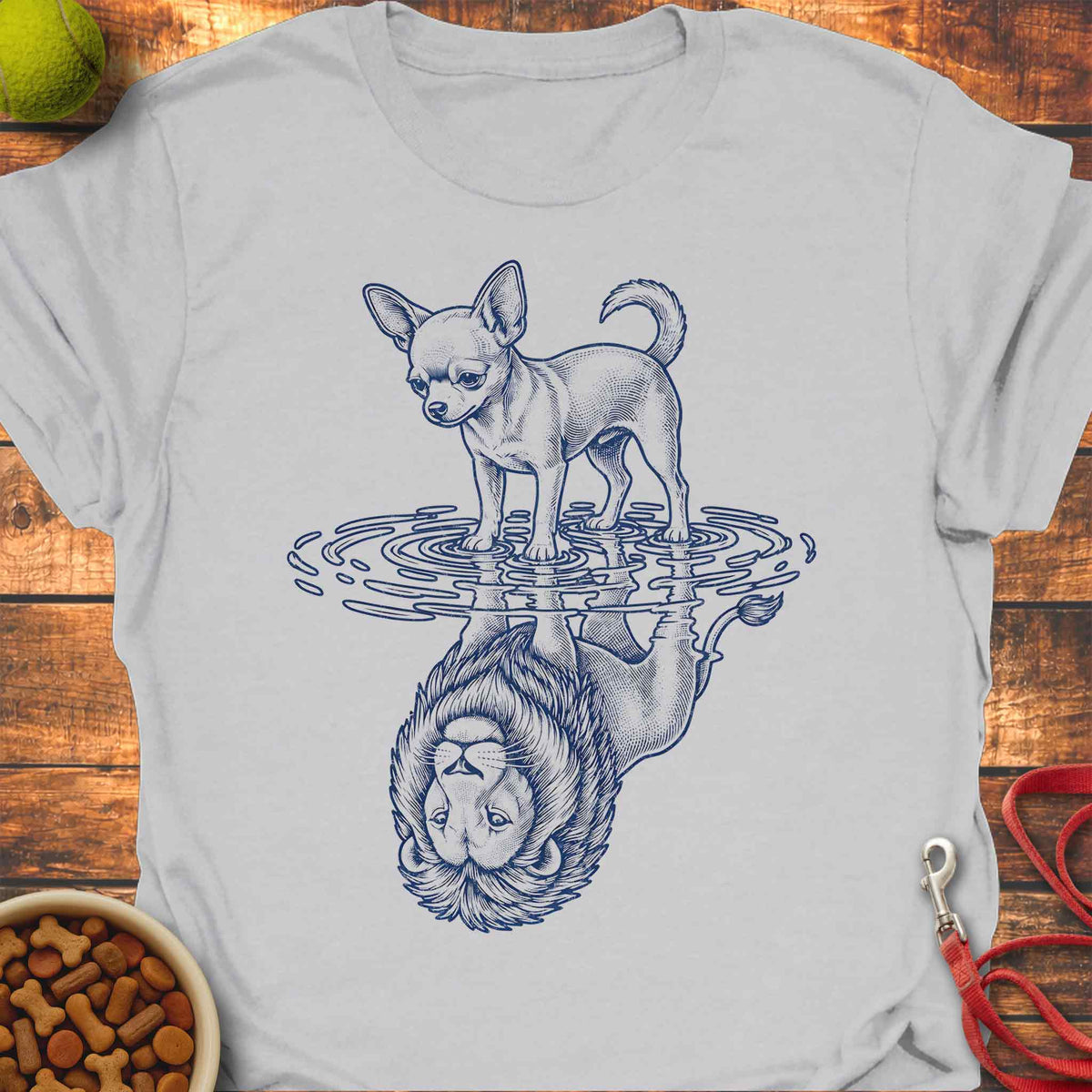 Inner Lion Chihuahua T-Shirt