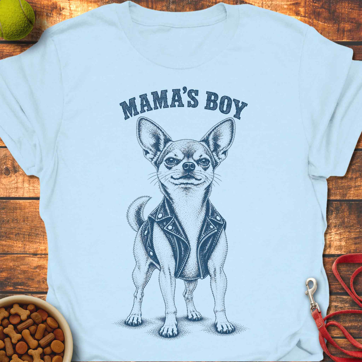 Mama's Boy Chihuahua T-Shirt