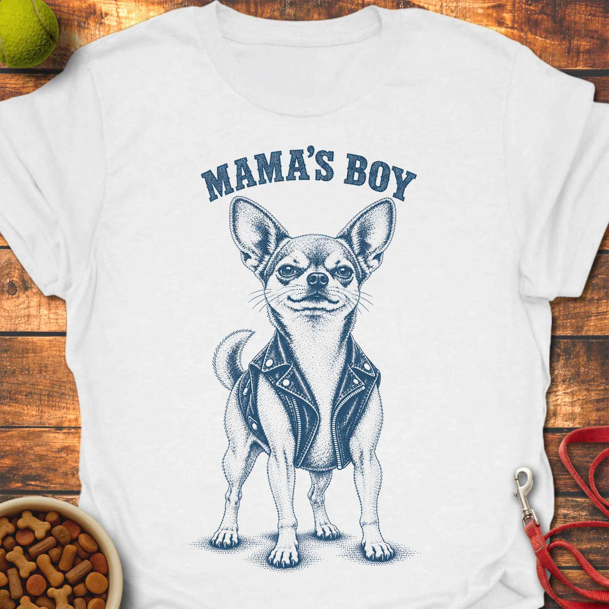 Mama's Boy Chihuahua T-Shirt