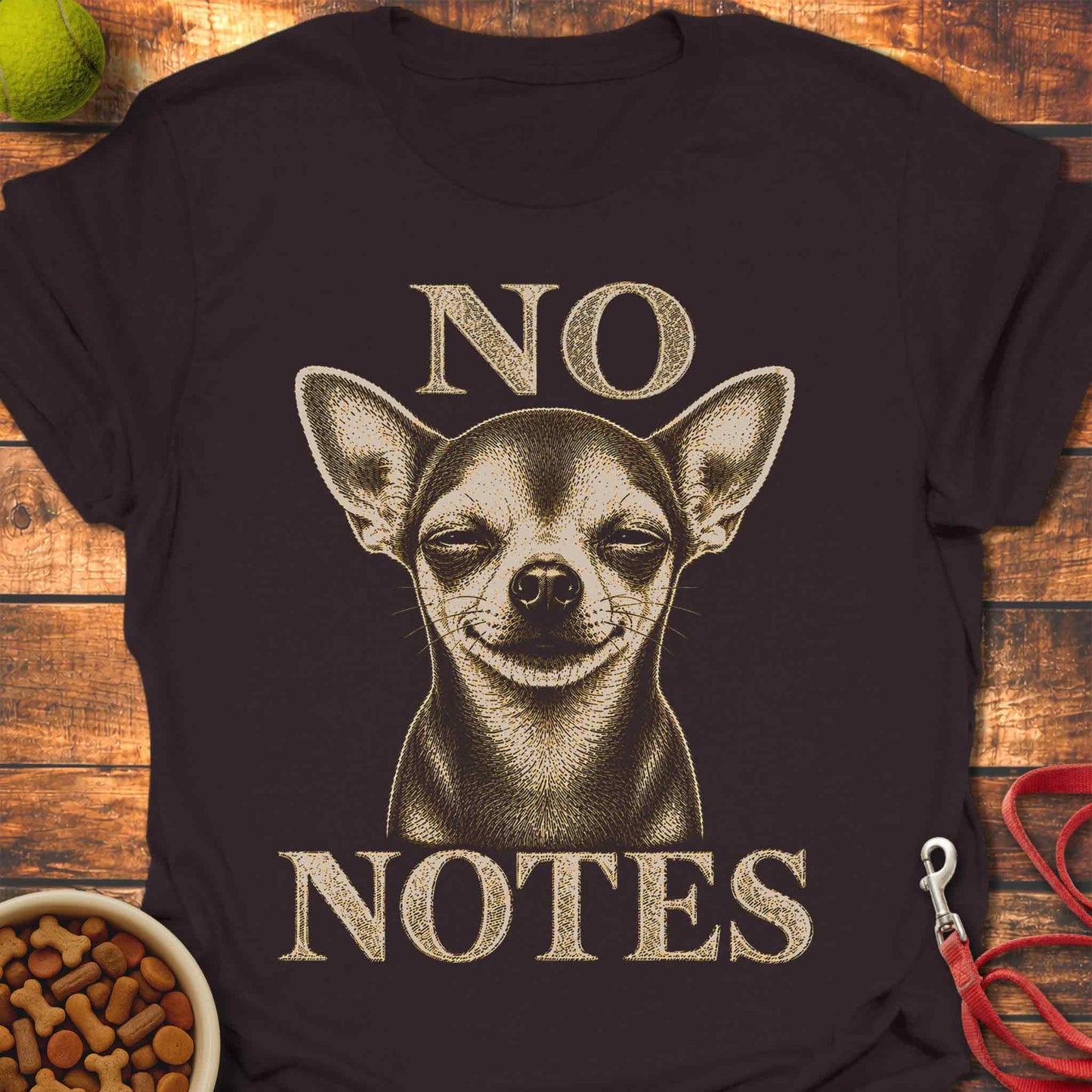 No Notes Chihuahua T-Shirt
