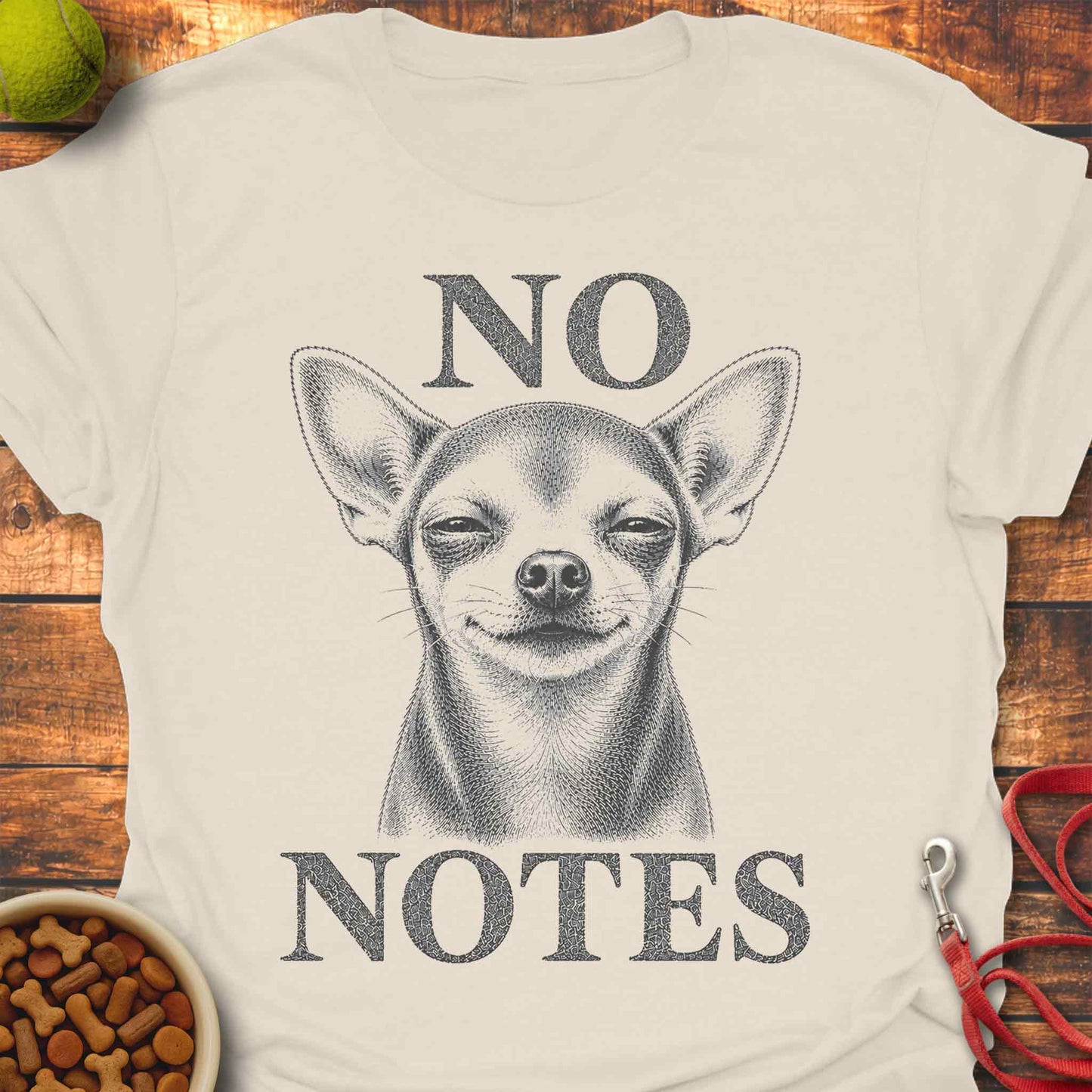 No Notes Chihuahua T-Shirt