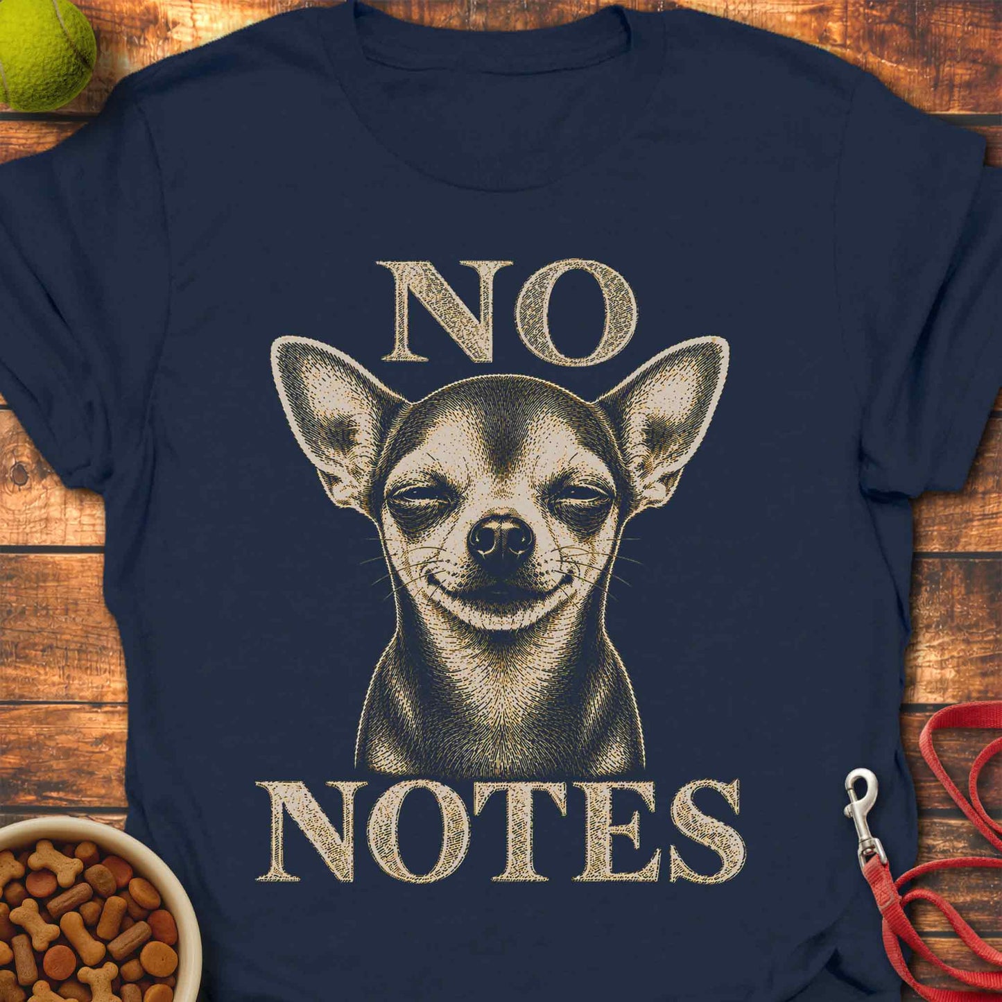 No Notes Chihuahua T-Shirt