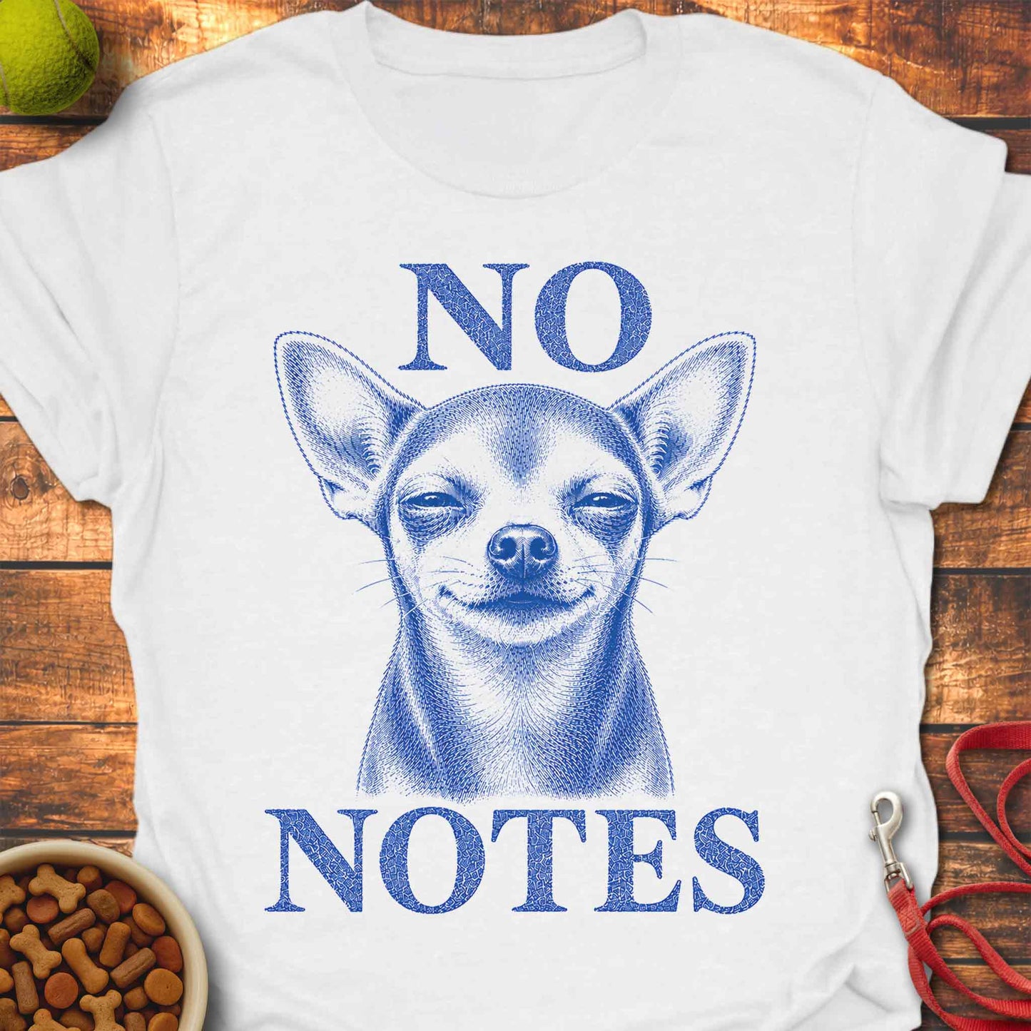 No Notes Chihuahua T-Shirt