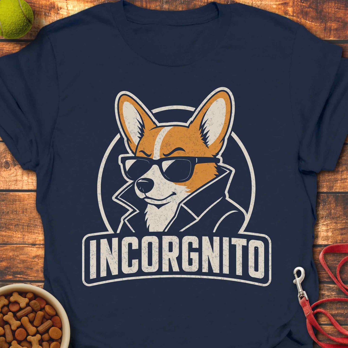 Incognito Corgi T-Shirt