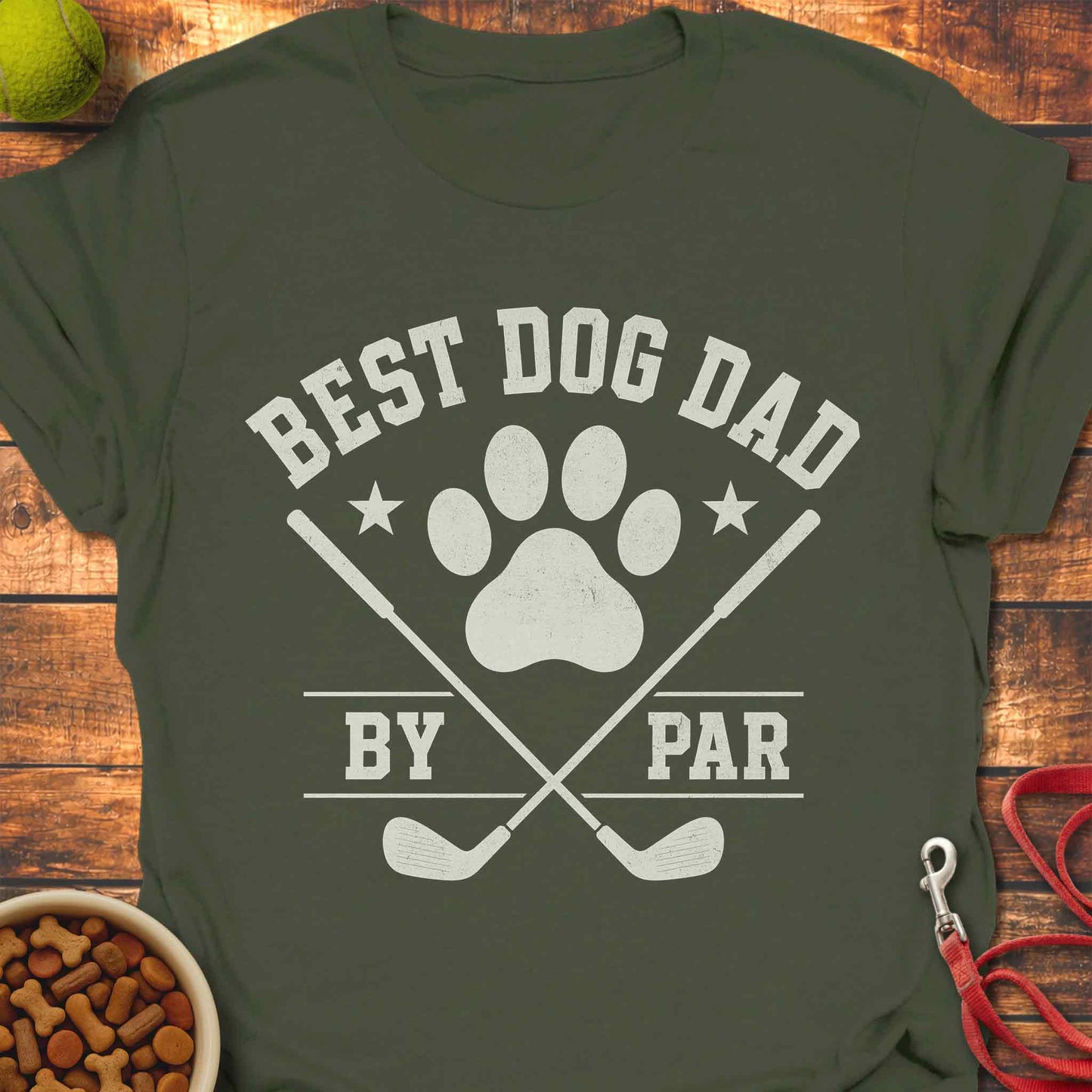 Best Dog Dad Golf Tee