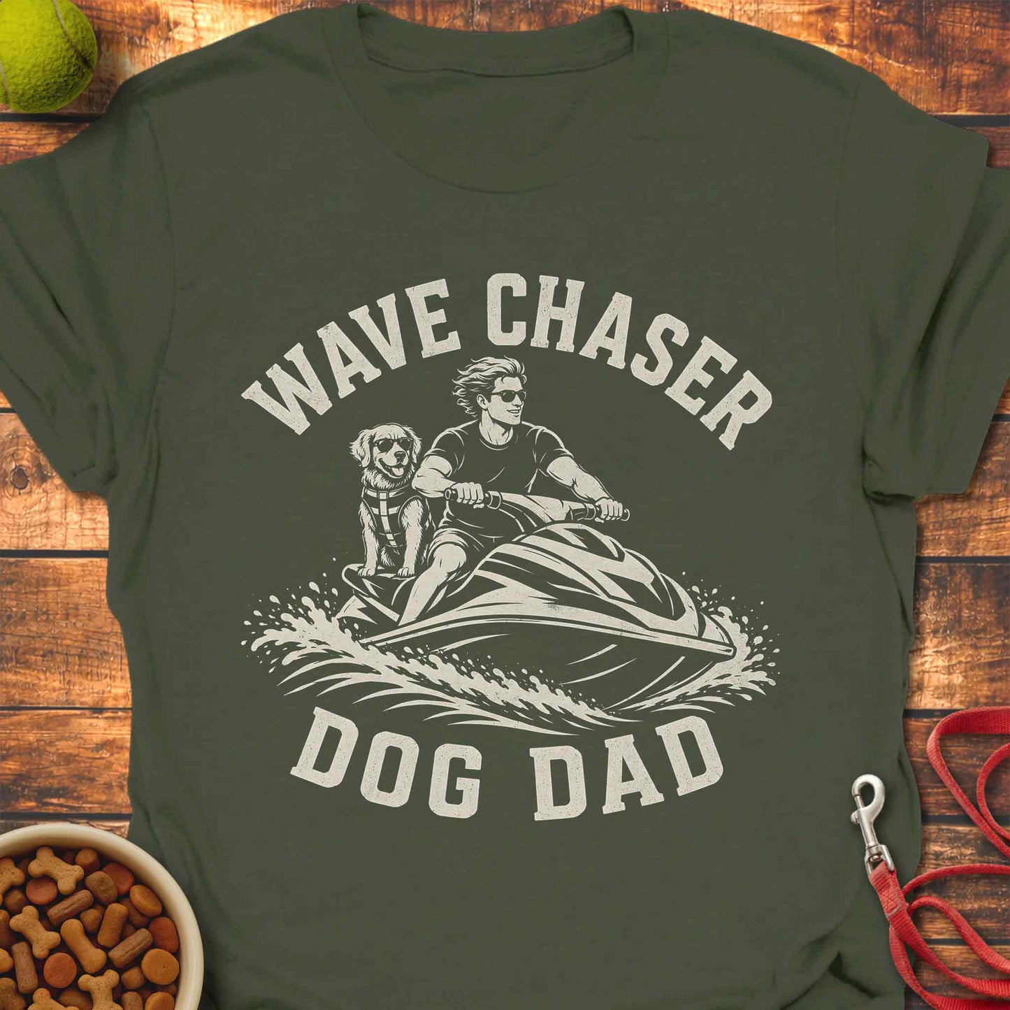 Dog Dad Jet Ski