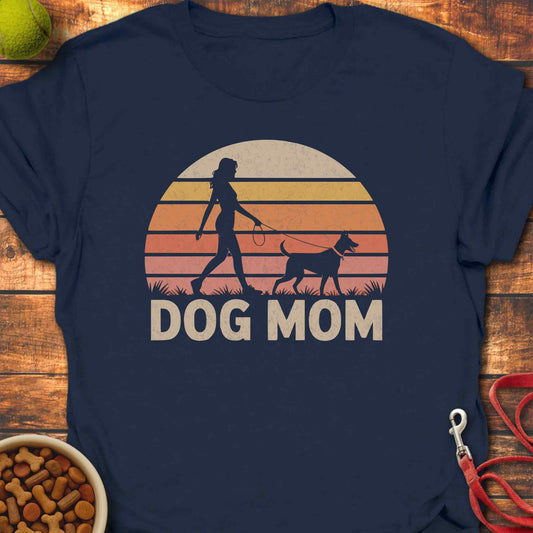 Sunset Dog Mom