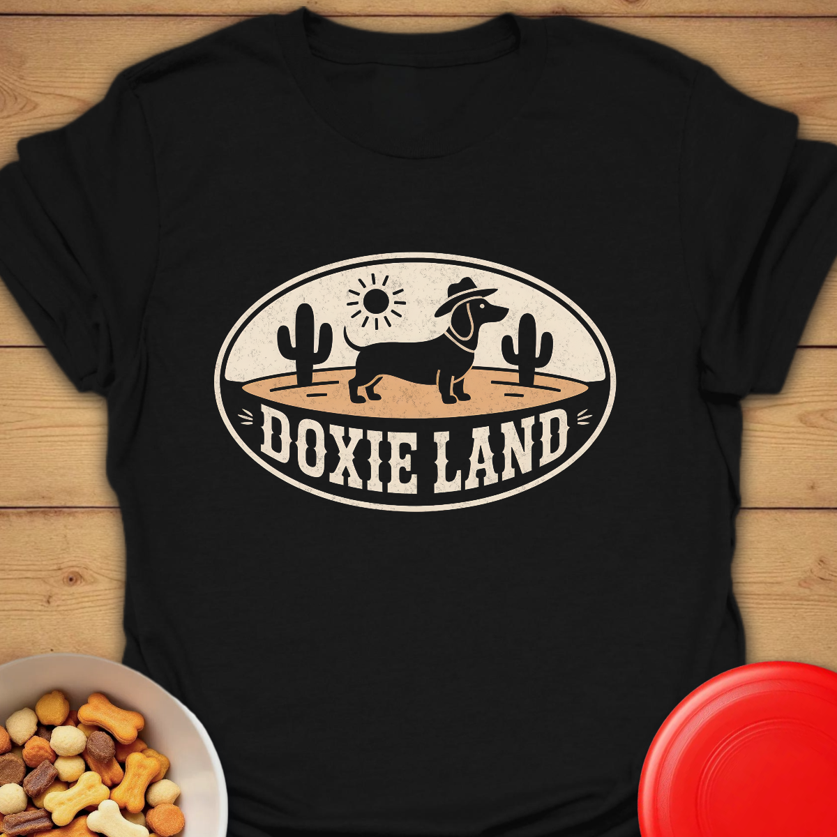 Doxie Land: Desert Adventures T-shirt