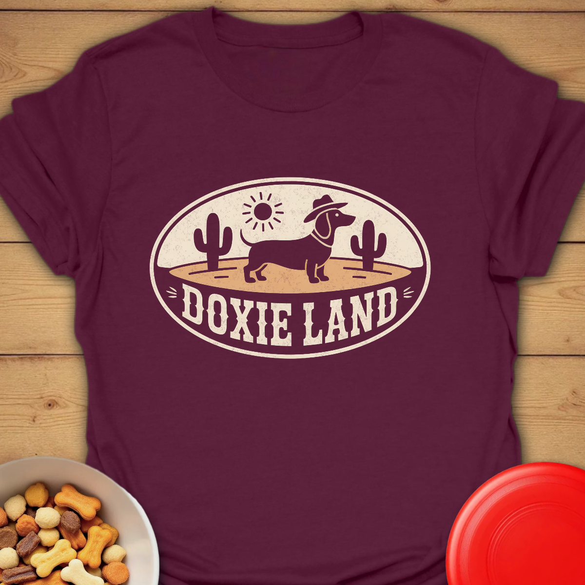 Doxie Land: Desert Adventures T-shirt