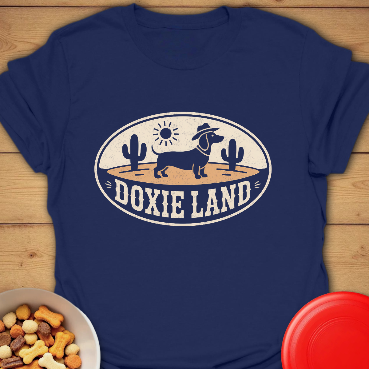 Doxie Land: Desert Adventures T-shirt