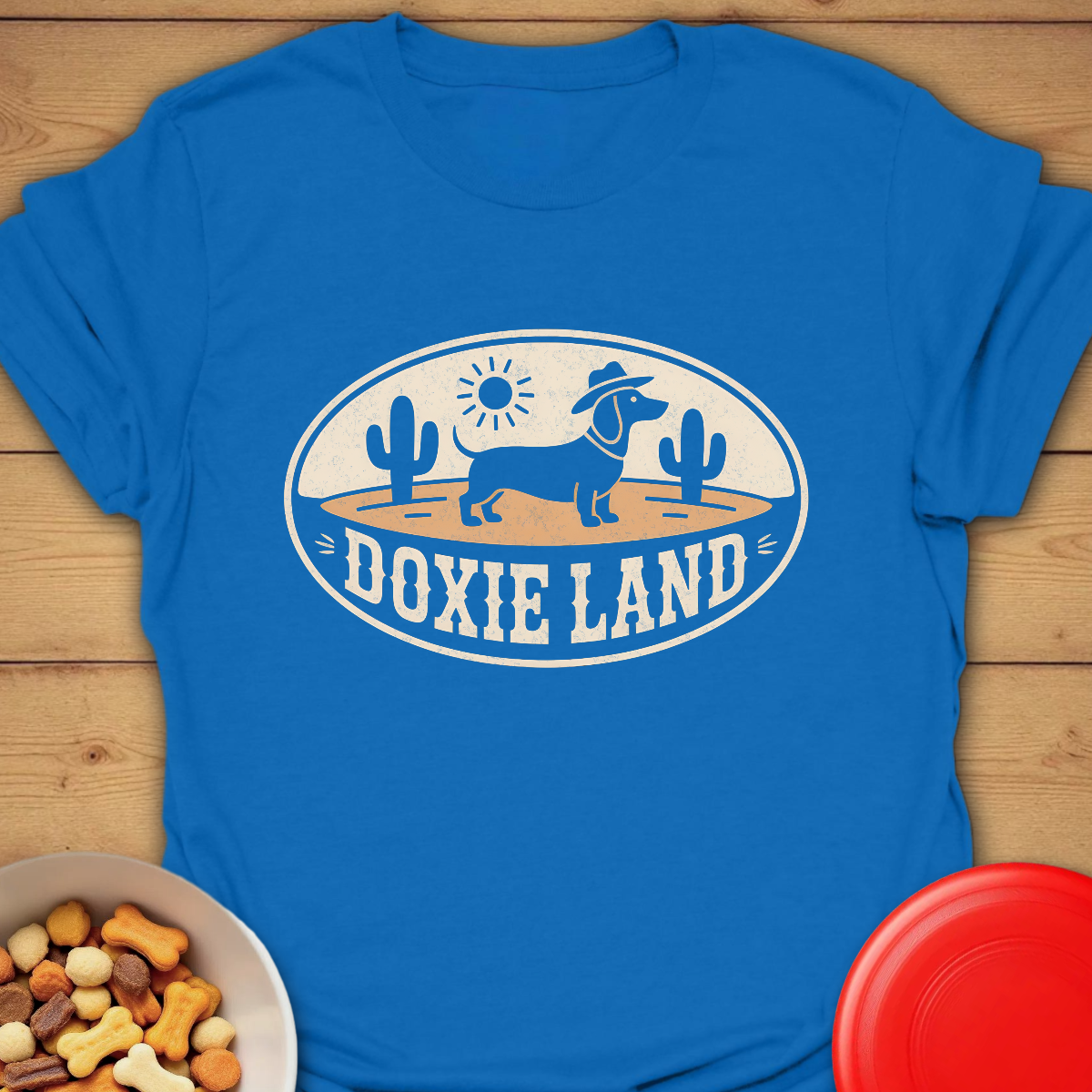 Doxie Land: Desert Adventures T-shirt