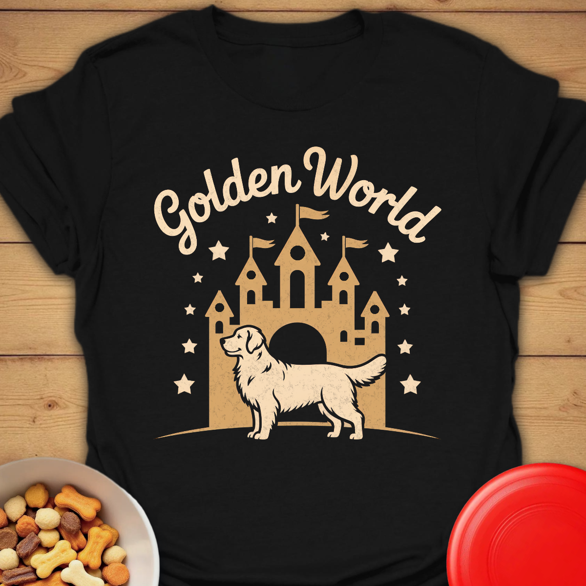 Golden Retriever World T-shirt