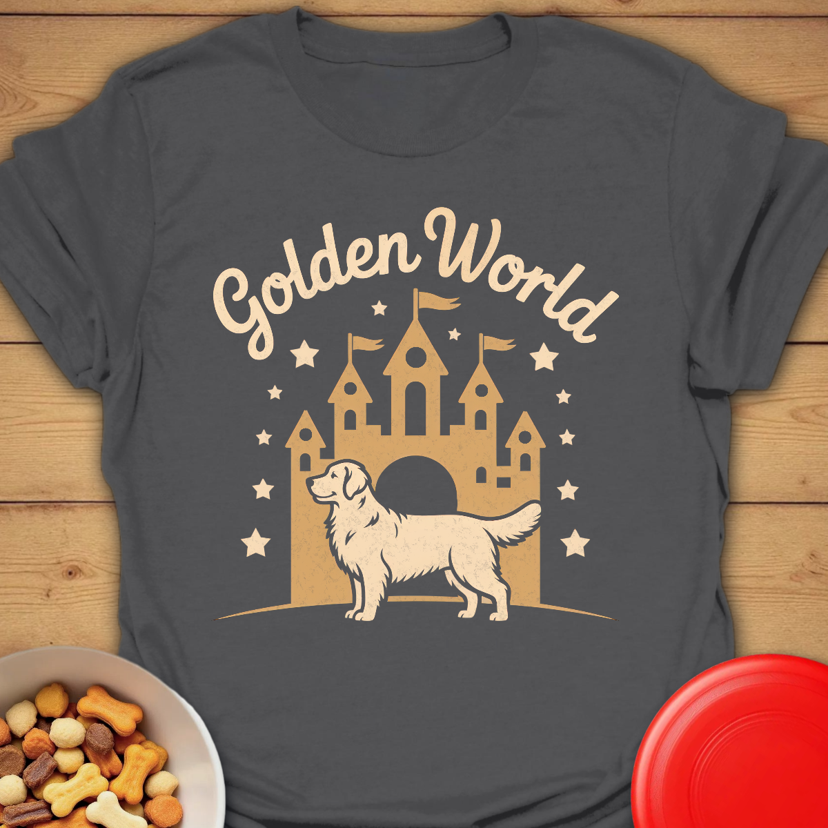 Golden Retriever World T-shirt