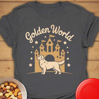 Golden Retriever World T-shirt