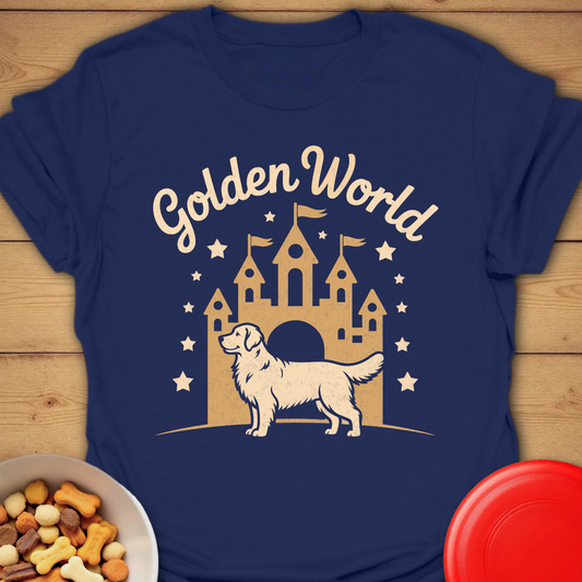 Golden Retriever World T-shirt