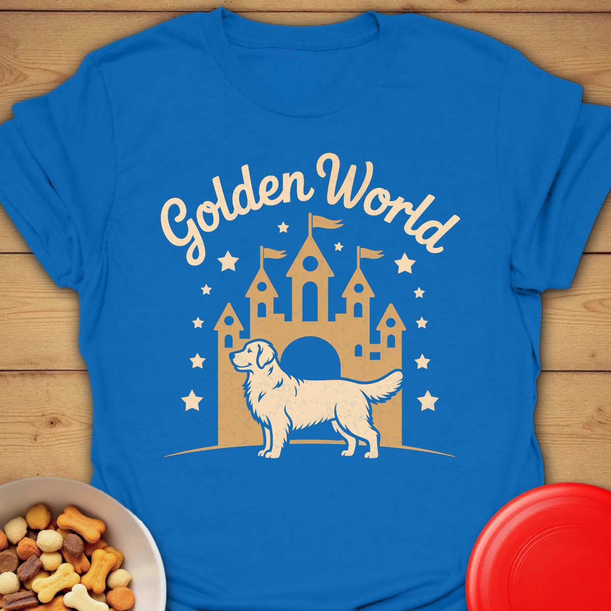 Golden Retriever World T-shirt