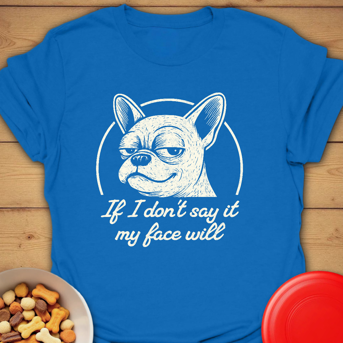 If I don't say it, my face will