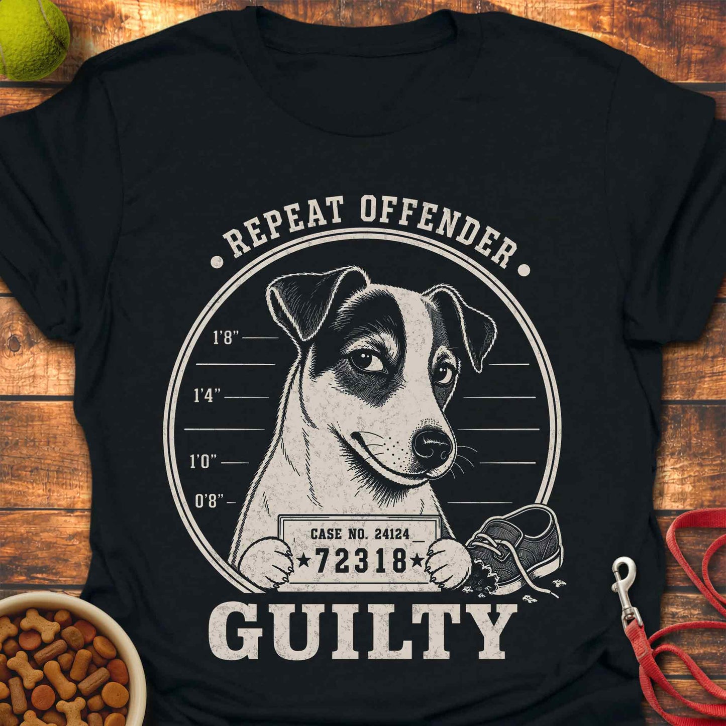 Guilty Jack Russell T-shirt
