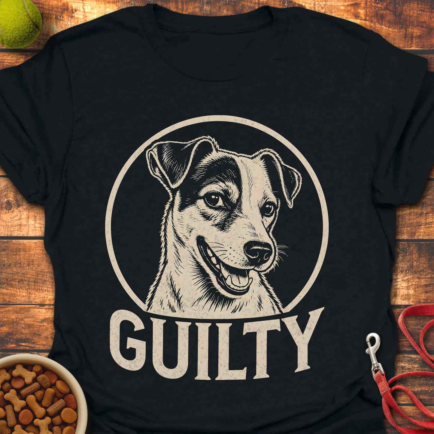 Guilty Jack Russell T-shirt