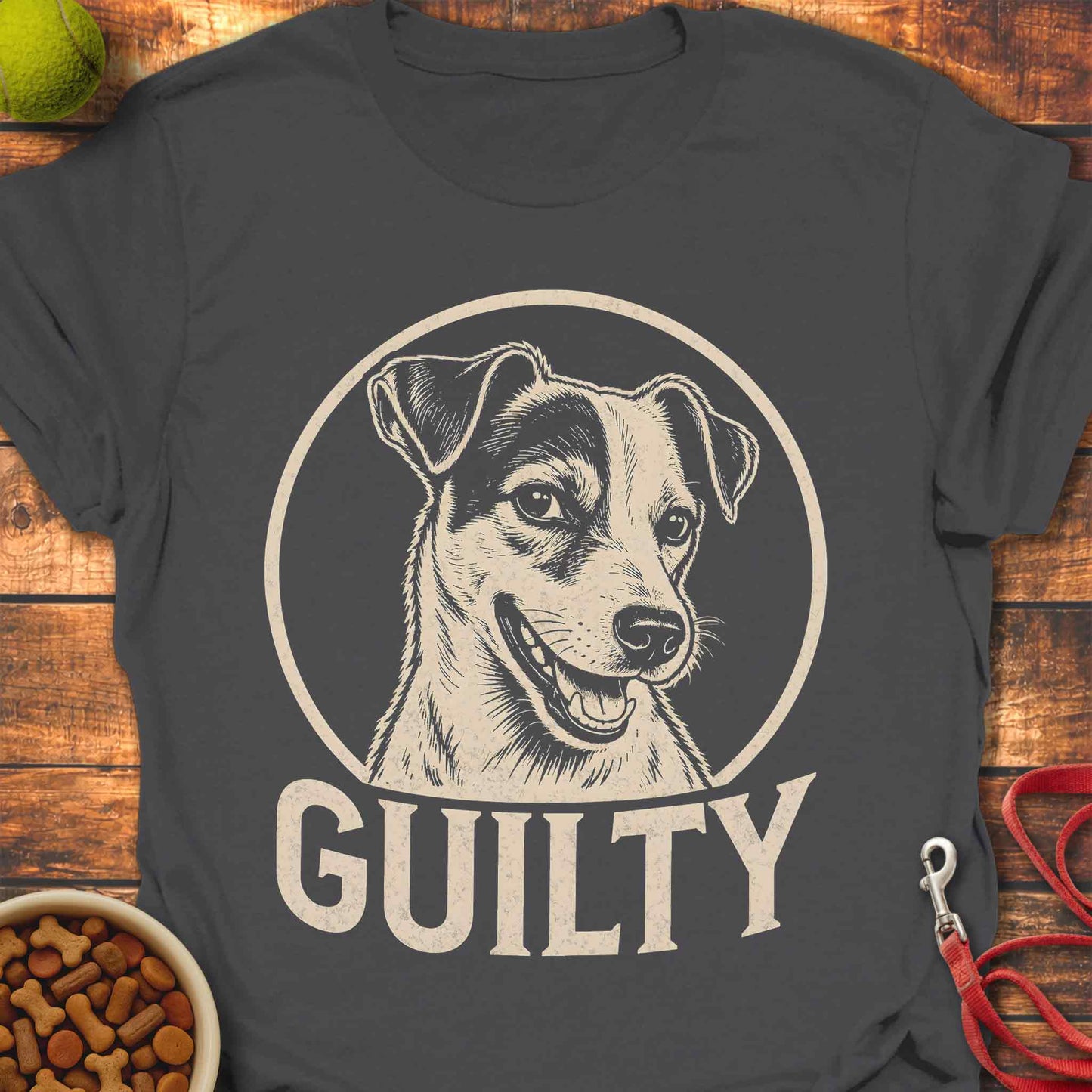 Guilty Jack Russell T-shirt