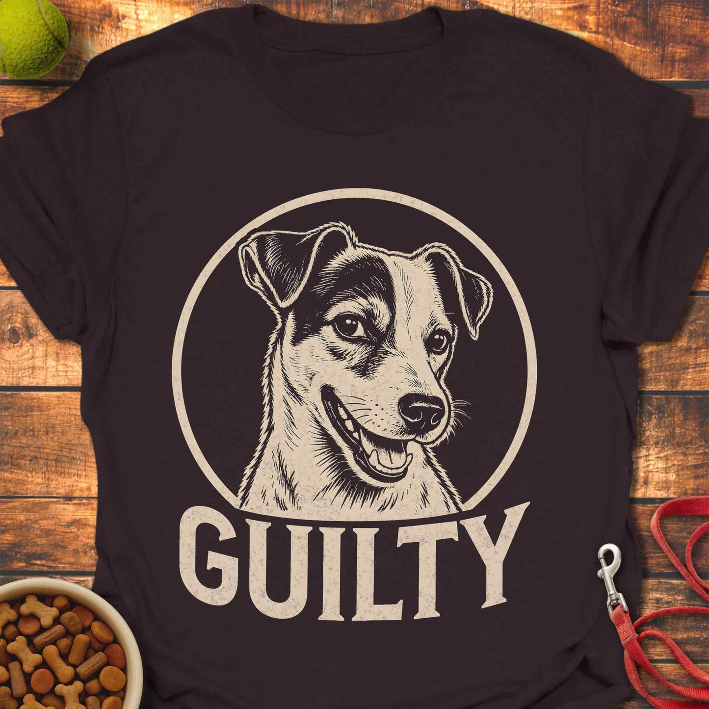 Guilty Jack Russell T-shirt