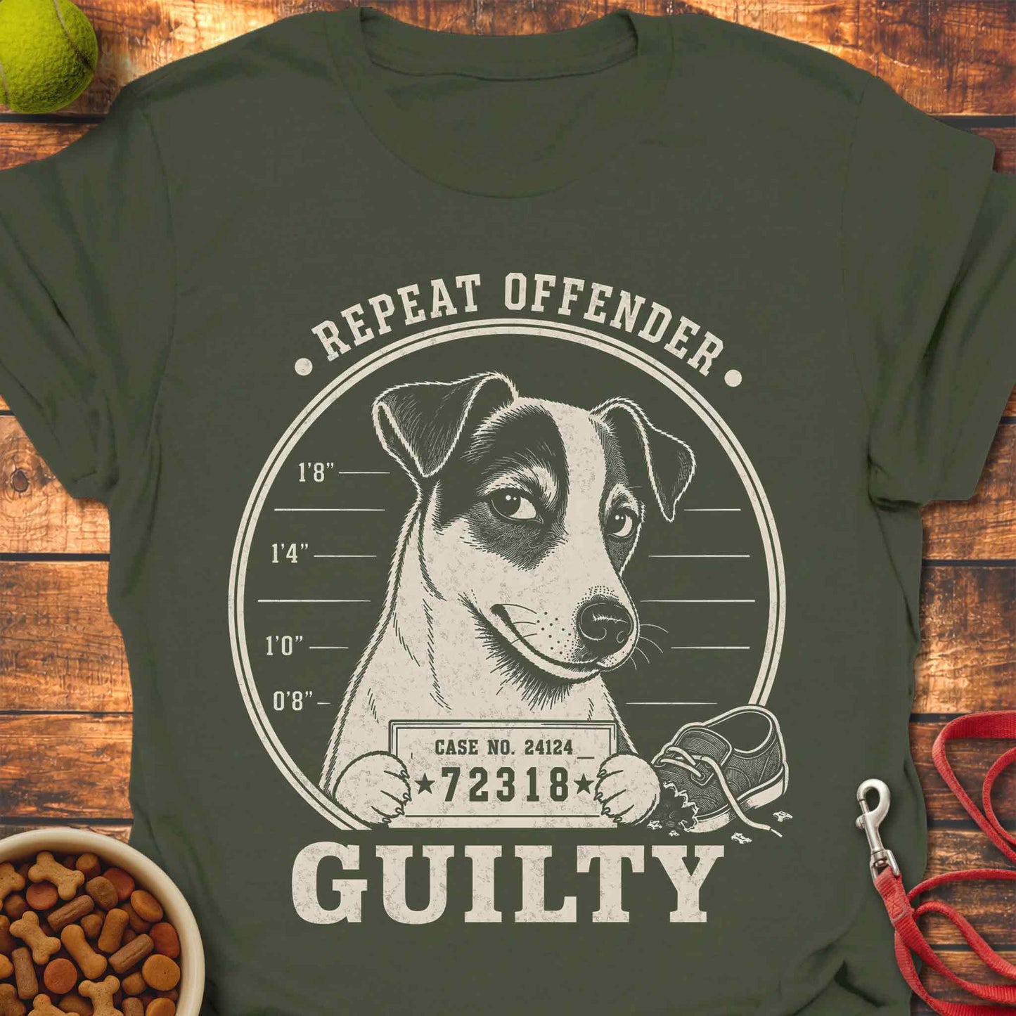 Guilty Jack Russell T-shirt
