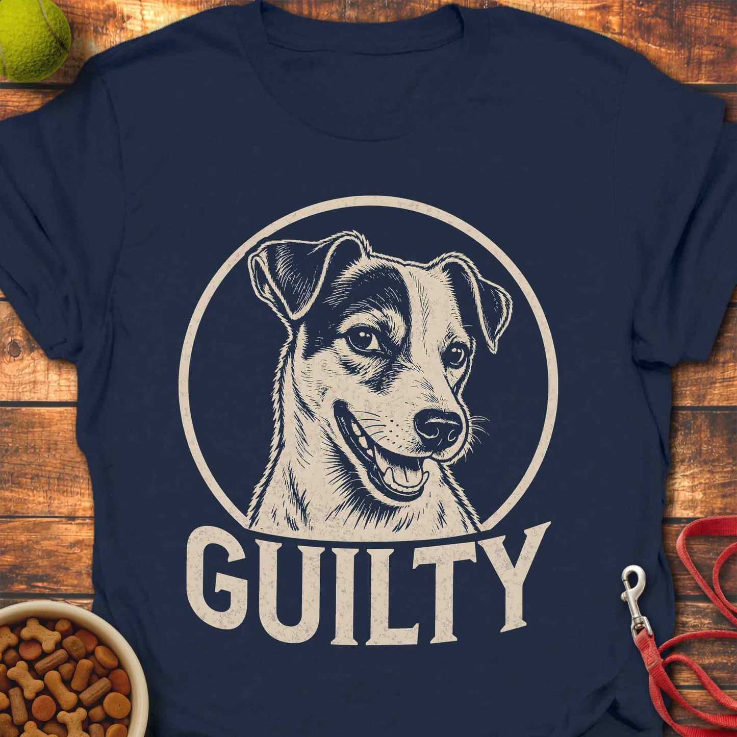 Guilty Jack Russell T-shirt