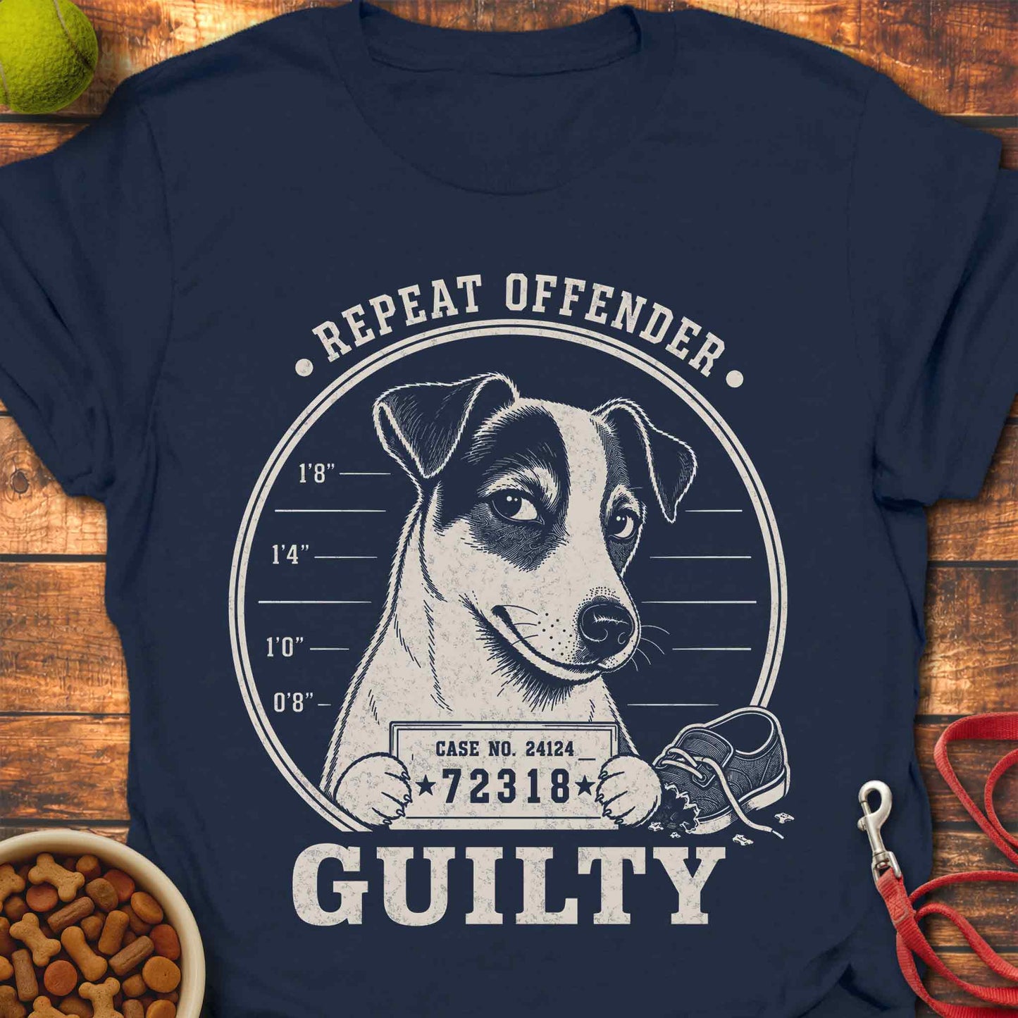 Guilty Jack Russell T-shirt