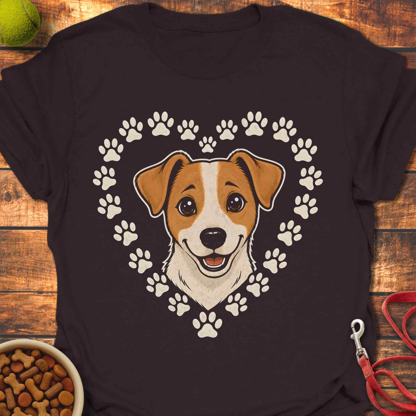 Jack Russell Heart T-shirt