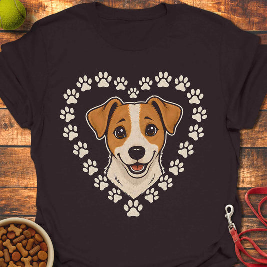 Jack Russell Heart T-shirt