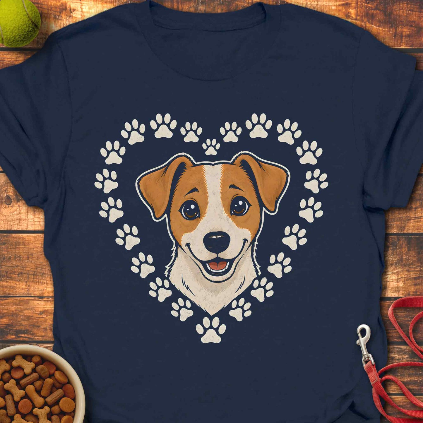 Jack Russell Heart T-shirt