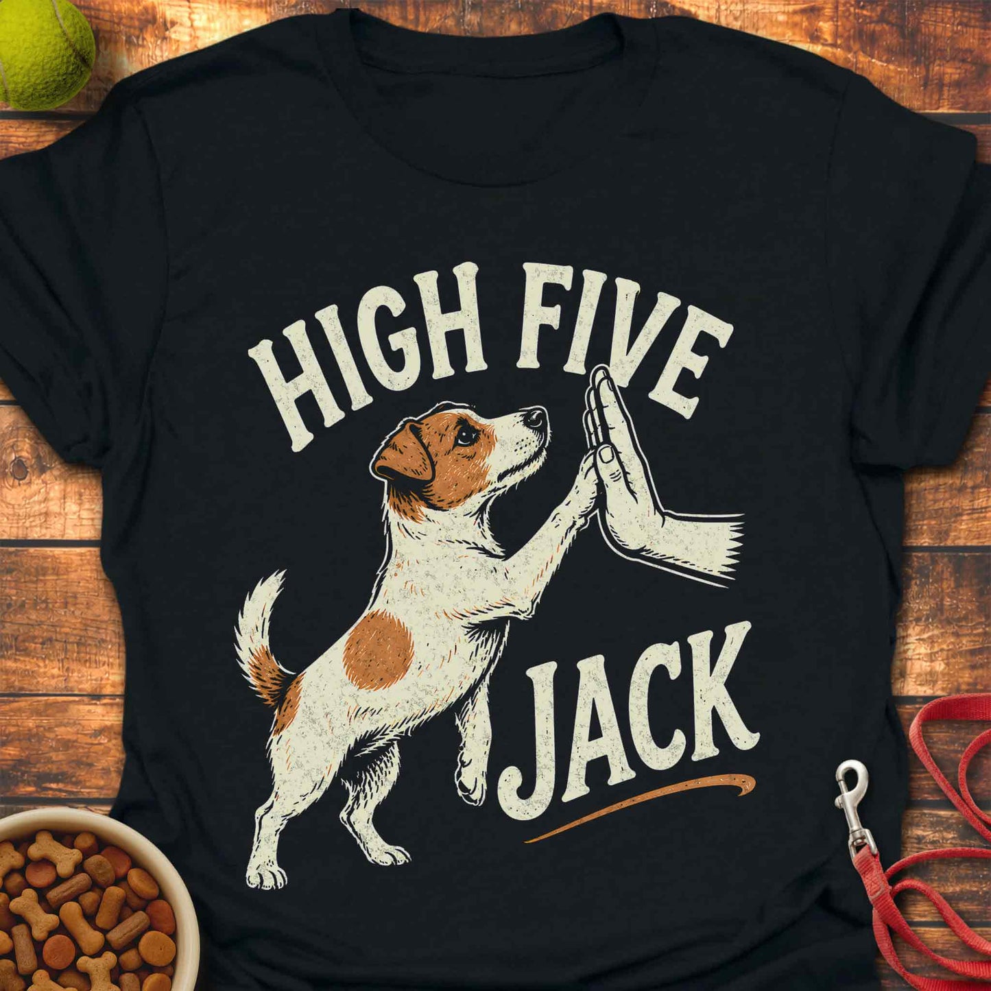 Jack Russell High Five T-shirt
