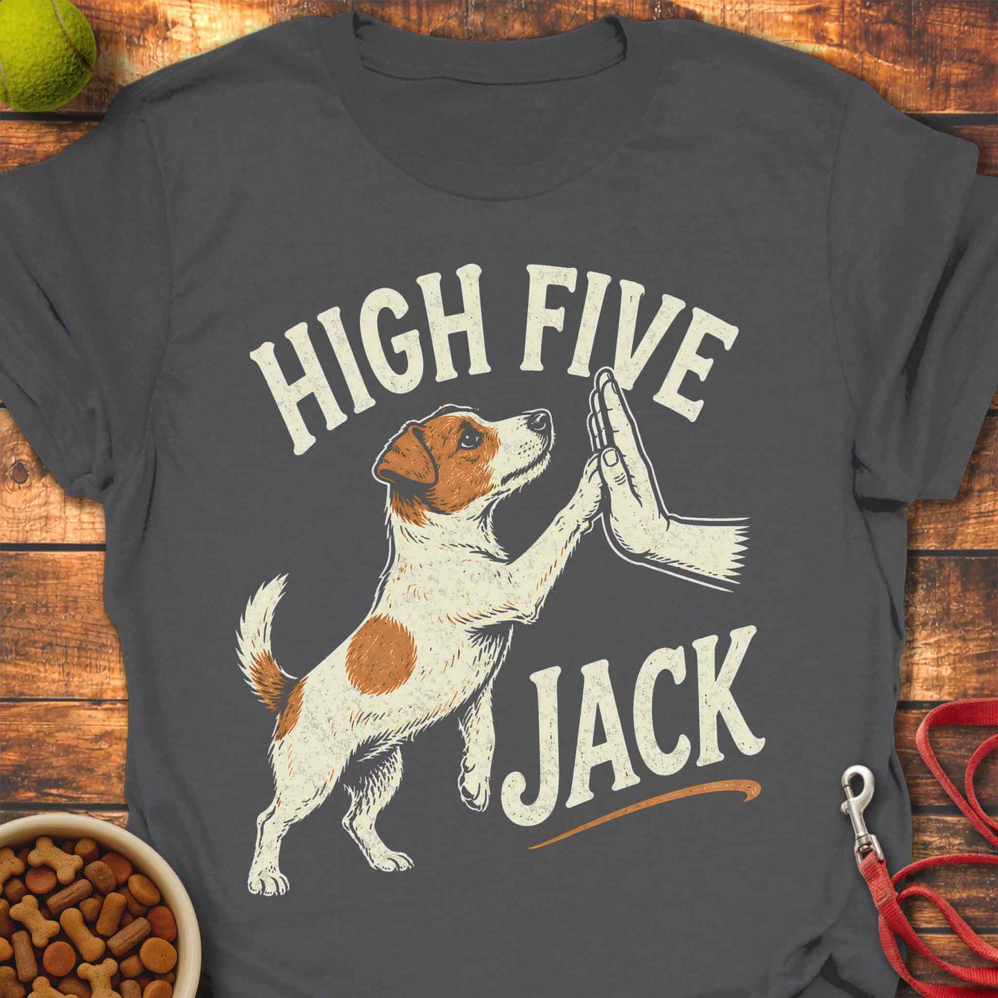 Jack Russell High Five T-shirt