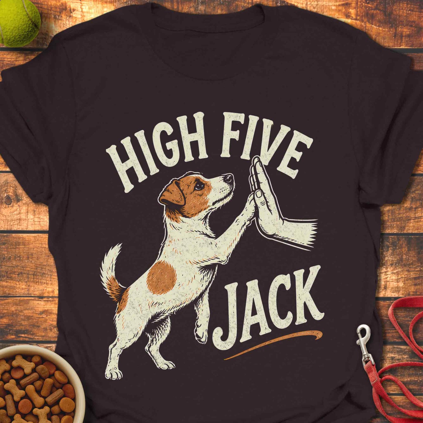 Jack Russell High Five T-shirt