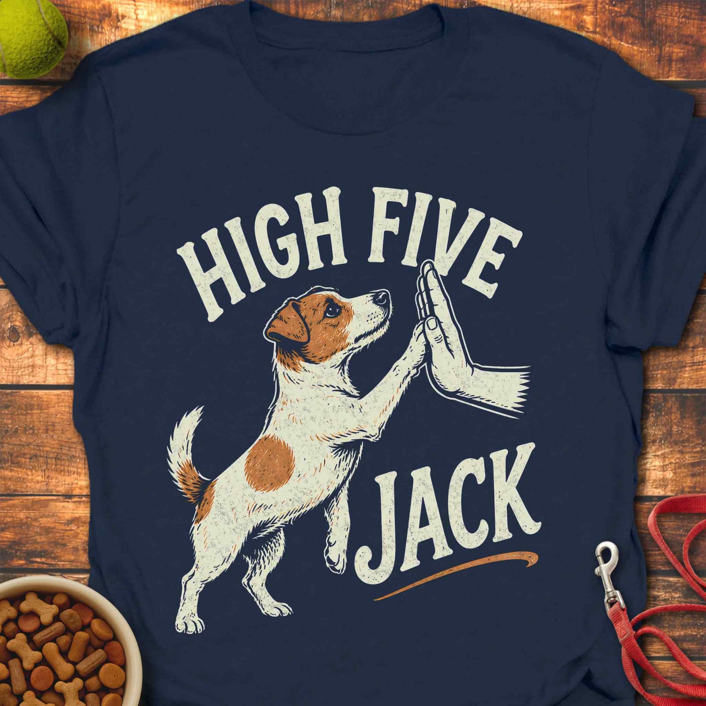 Jack Russell High Five T-shirt