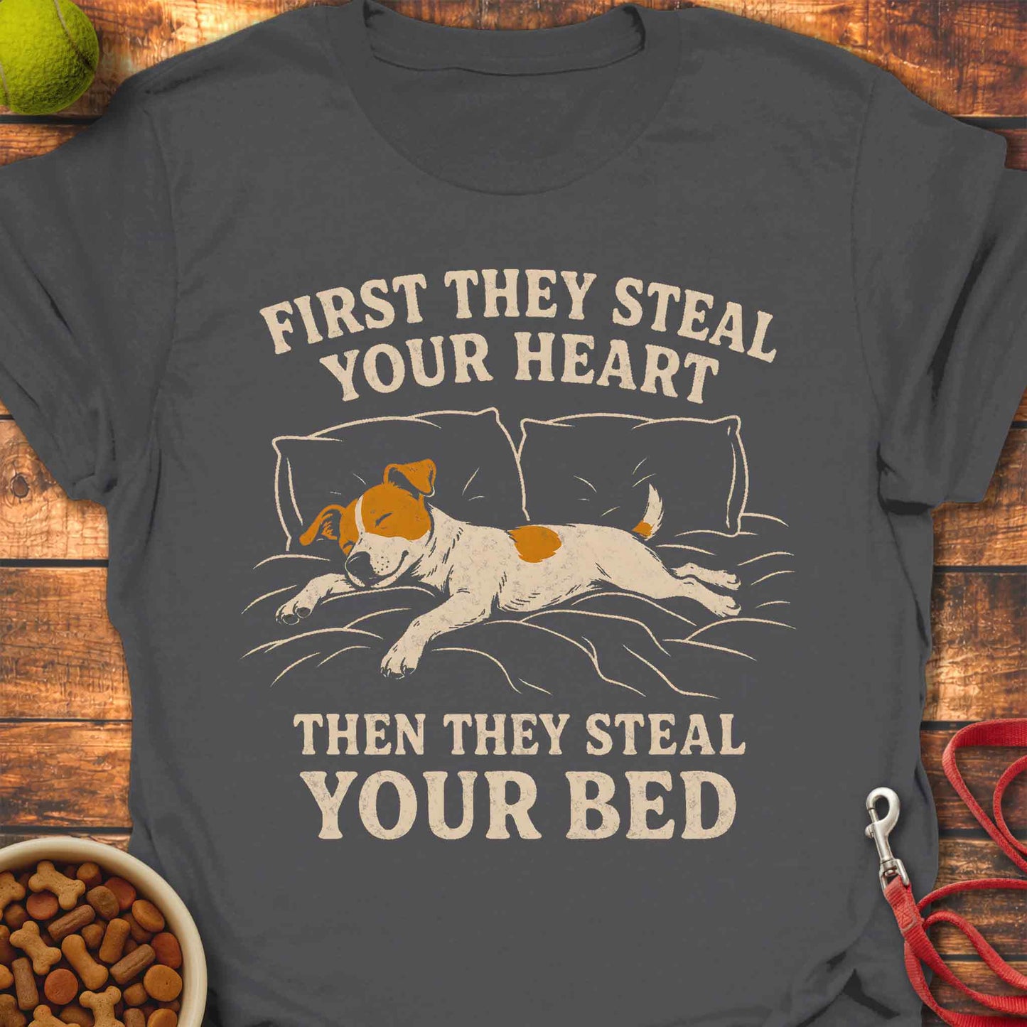 Jack Russell Bed Stealer T-Shirt