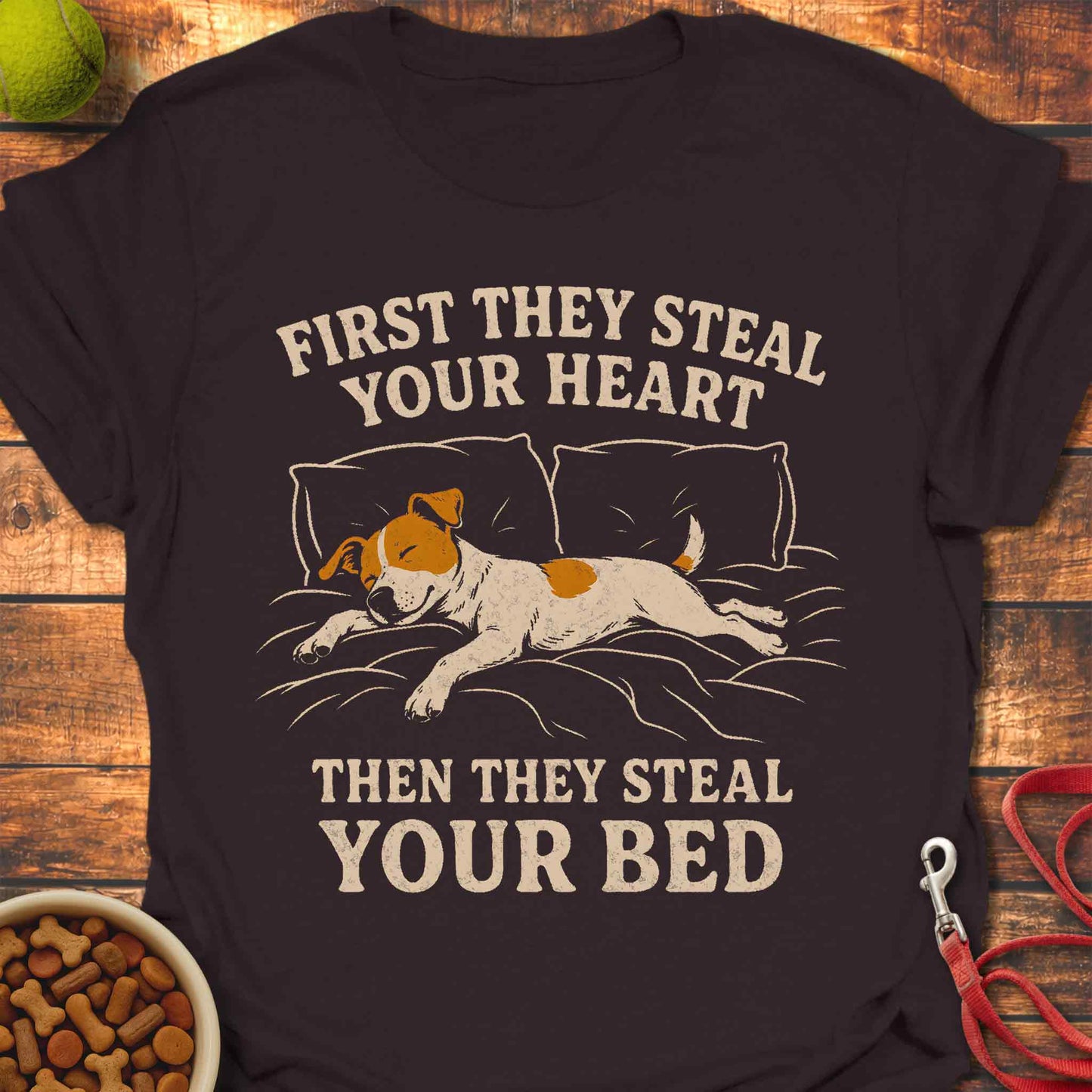 Jack Russell Bed Stealer T-Shirt