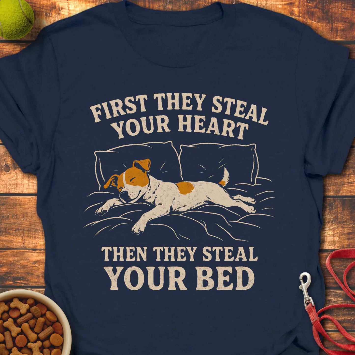 Jack Russell Bed Stealer T-Shirt