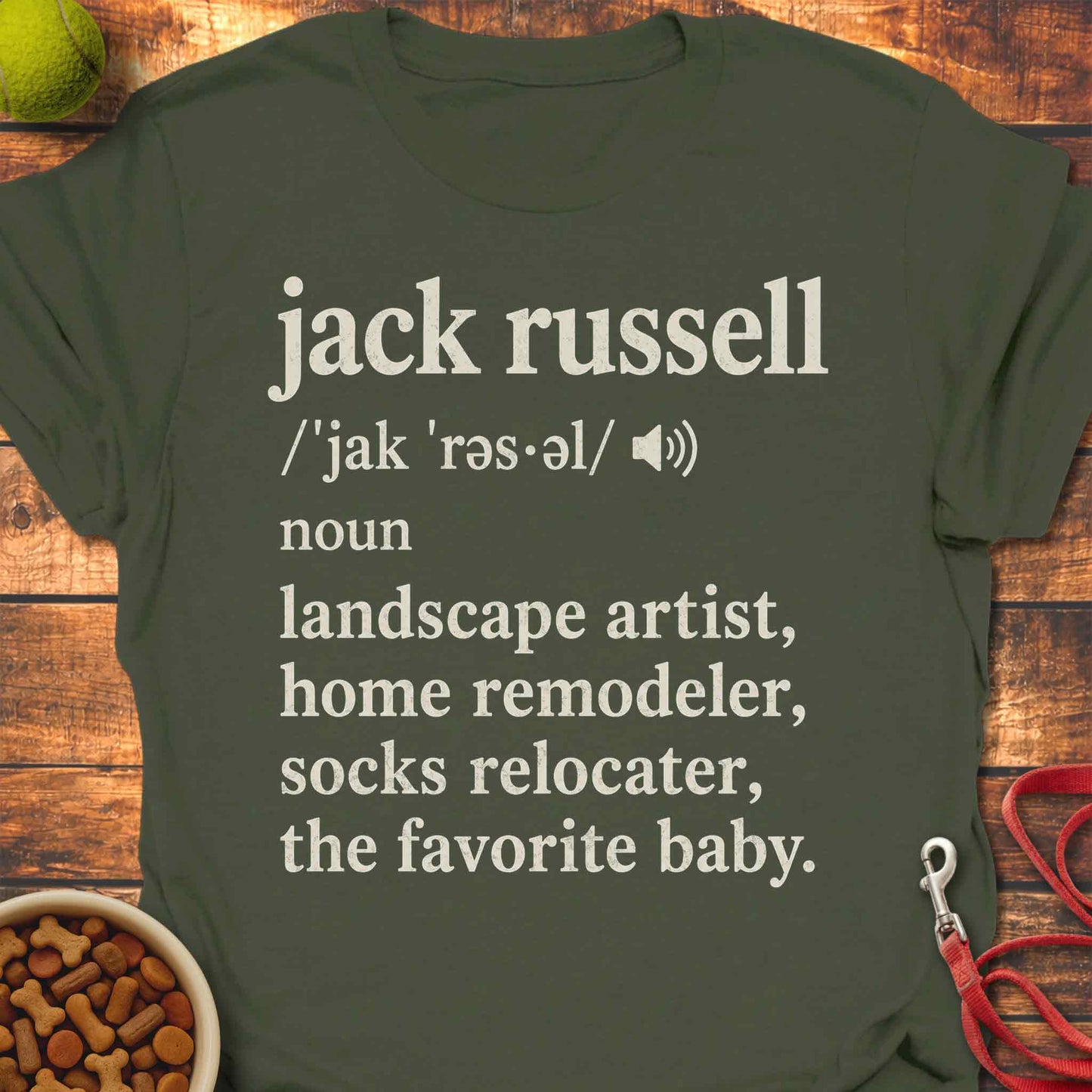 Jack Russell Definition T-Shirt